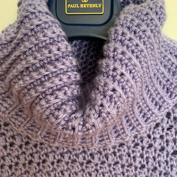 Handmade Crocheted Poncho - Picture 3 of 5